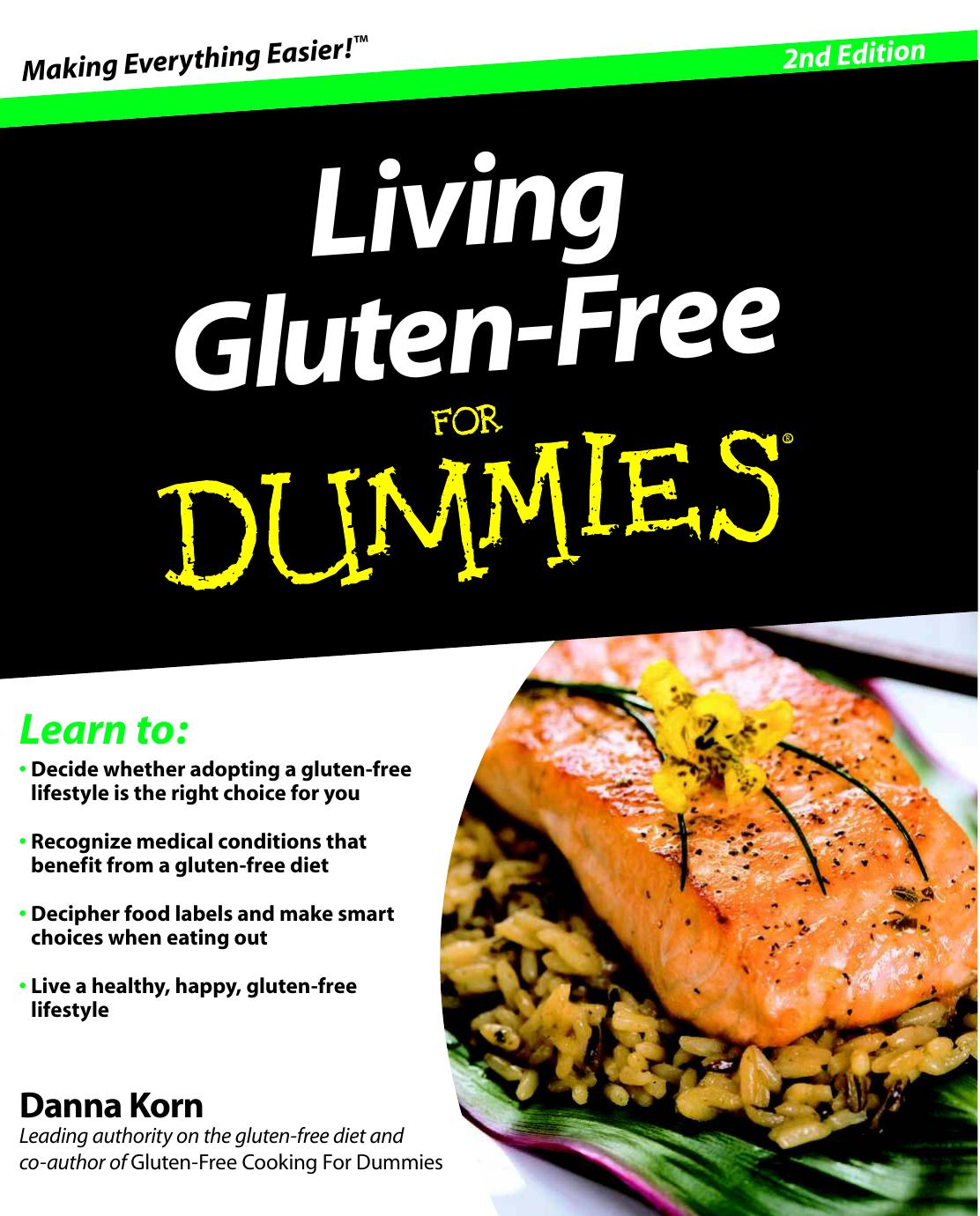 Living Gluten-Free For Dummies by Danna Korn