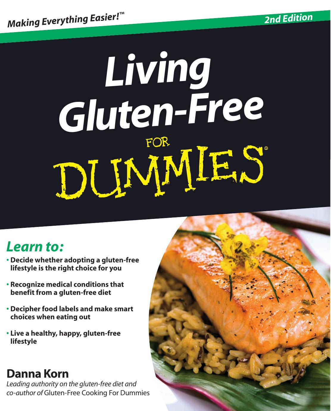 Living Gluten-Free For Dummies, Second Edition by Danna Korn