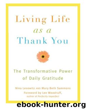 Living Life as a Thank You by Nina Lesowitz