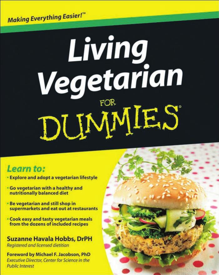 Living Vegetarian for Dummies by Suzanne Havala Hobbs DrPH MS RD