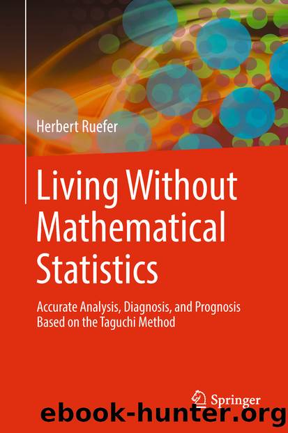 Living Without Mathematical Statistics by Herbert Ruefer