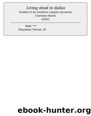 Living dead in dallas by Charlaine Harris