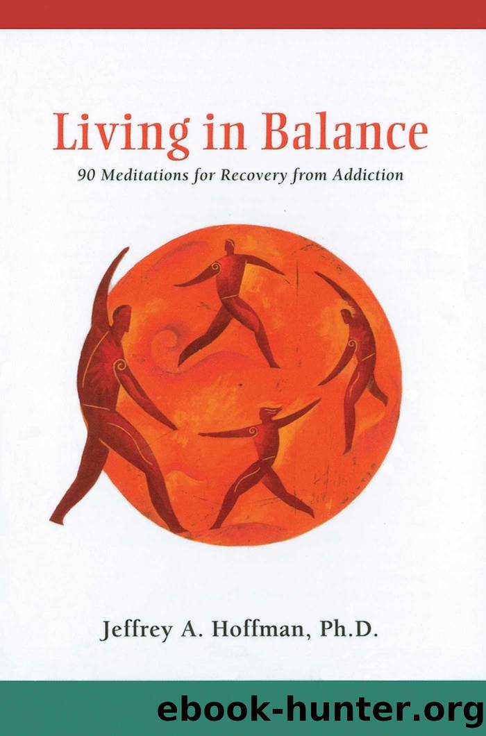 Living in Balance Meditations Book by Jeffrey A Hoffman