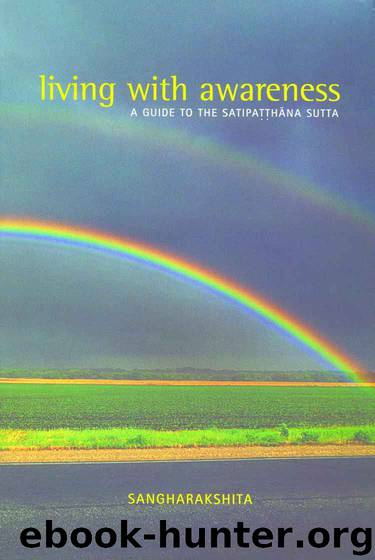Living with Awareness by Sangharakshita
