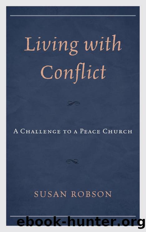 Living with Conflict by Robson Susan;