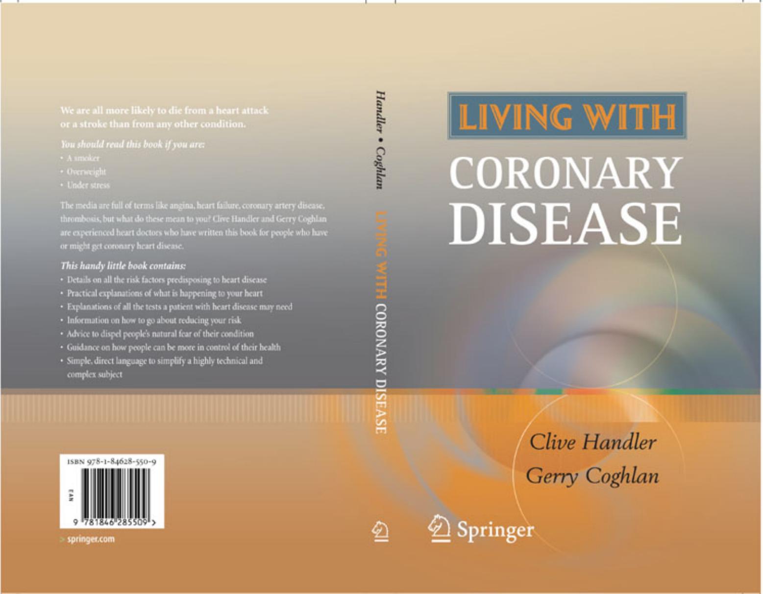 Living with Coronary Disease by Clive Handler Gerry Coghlan C.G. Black