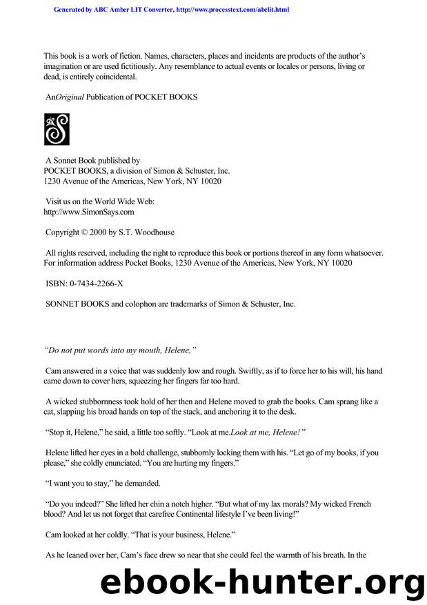 Liz Carlyle - 01 by Beauty Like The Night