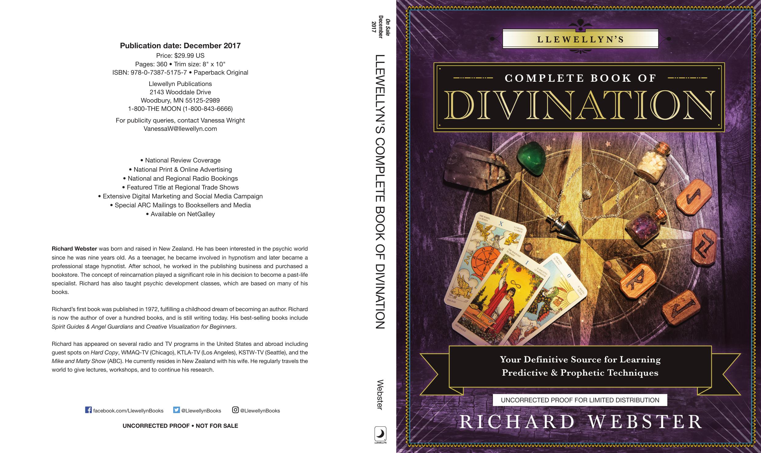 Llewellyn's Complete Book of Divination by Richard Webster