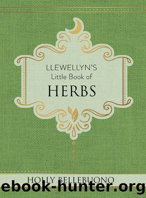 Llewellyn’s Little Book of Herbs by Holly Bellebuono