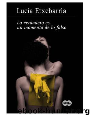 Lo Verdadero Es Un Momento De Lo Falso by Lucia Etxebarria