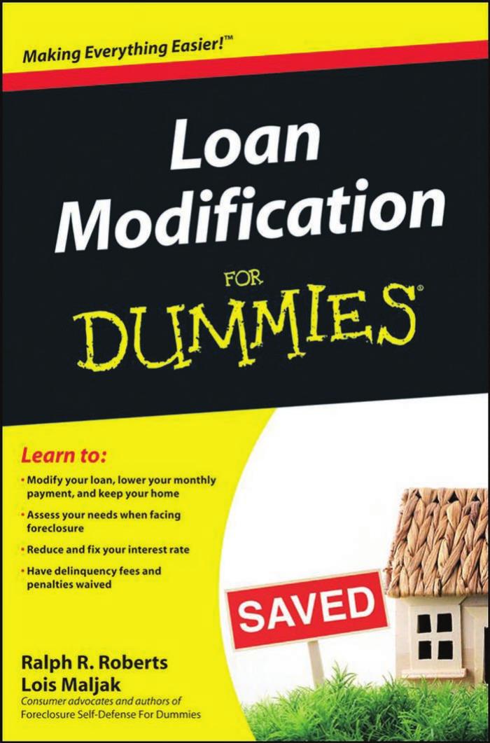 Loan Modification For Dummies (For Dummies (Business & Personal Finance)) by Ralph R. Roberts Lois Maljak Joe Kraynak