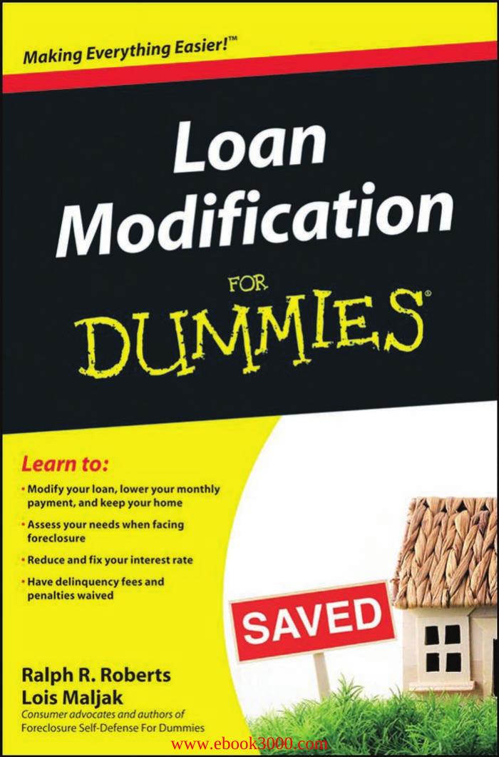 Loan Modification For Dummies by Ralph R. Roberts by Unknow