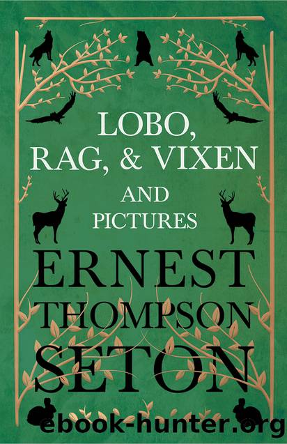 Lobo, Rag, and Vixen and Pictures by Ernest Thompson Seton