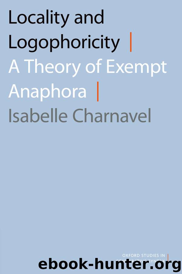 Locality and Logophoricity by Isabelle Charnavel