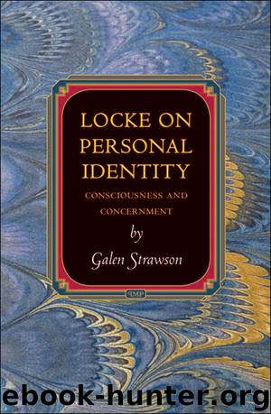 Locke on Personal Identity by Strawson Galen