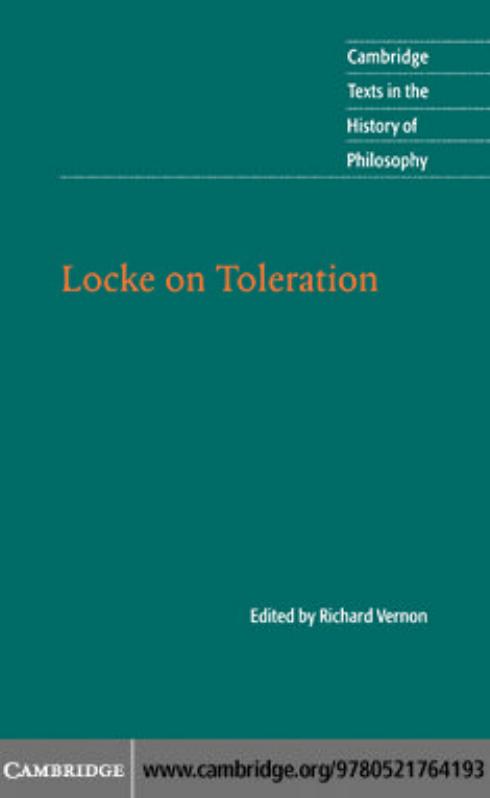 Locke on Toleration by Locke John. Vernon Richard