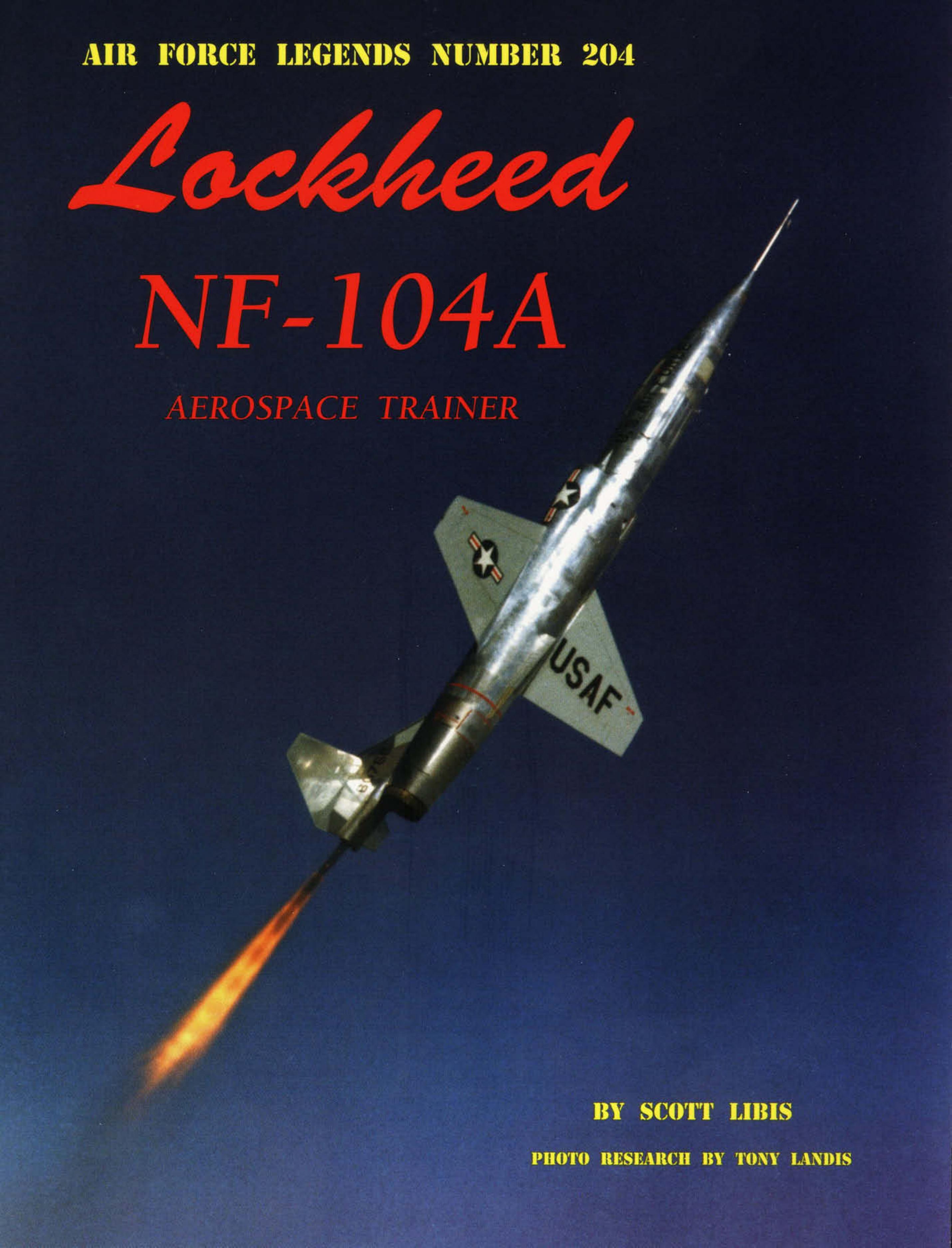 Lockheed NF-104A Aerospace Trainer by Scott Libis Illustrated