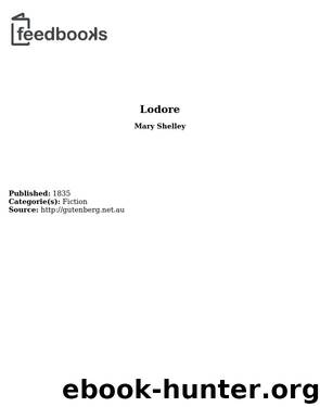 Lodore by Mary Shelley