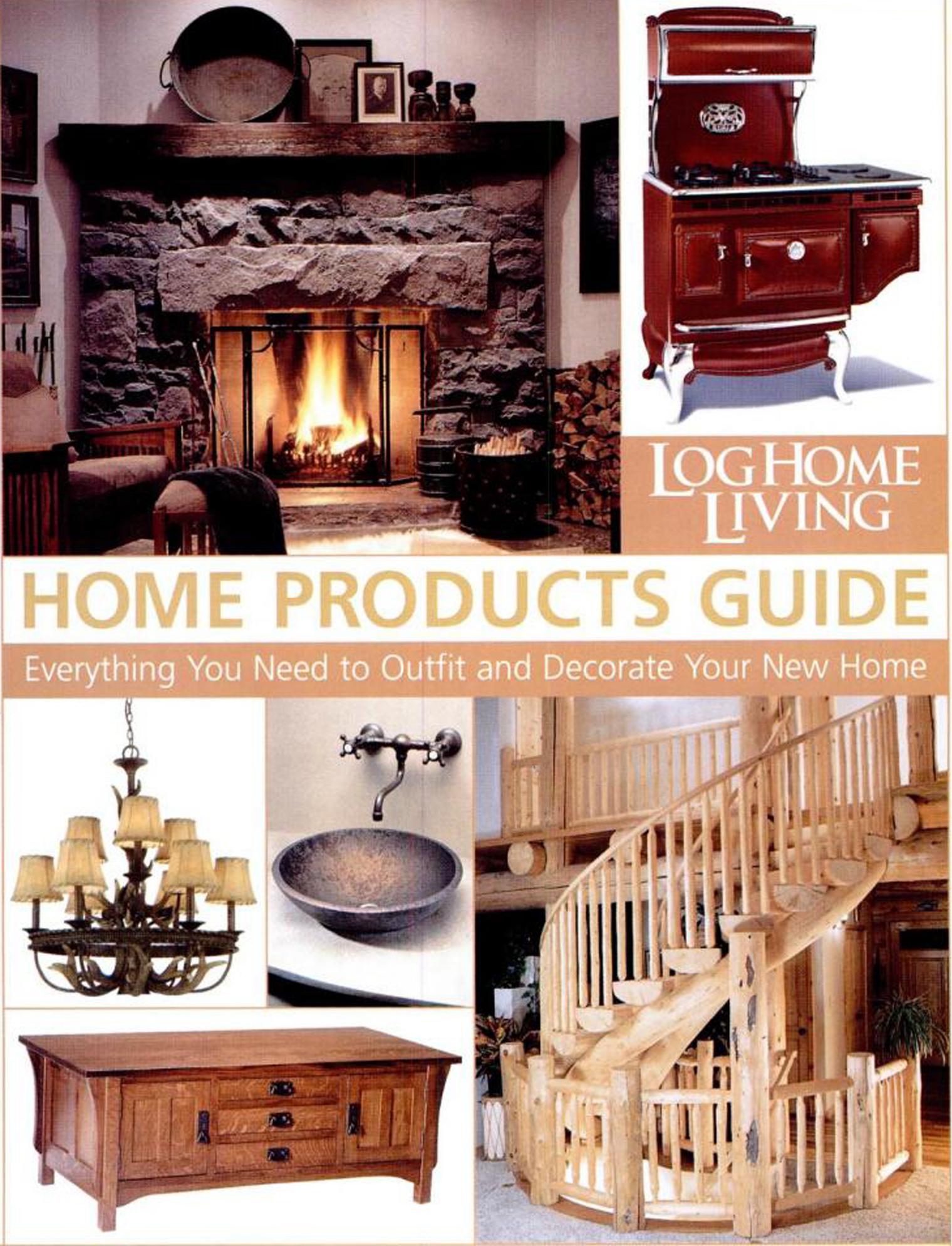 Log Home Living by Home Products Guide 2003
