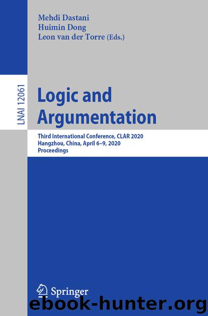 Logic and Argumentation by Unknown