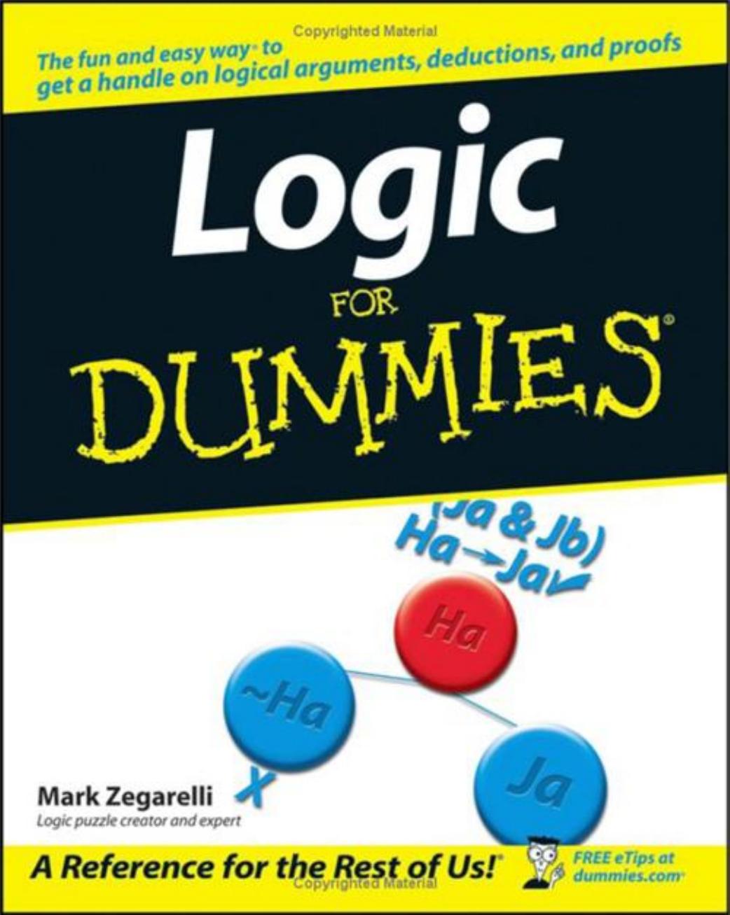 Logic for dummies by Zegarelli M