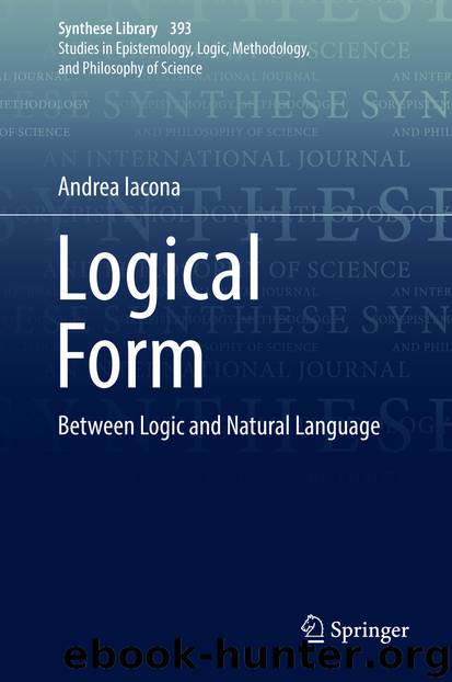 Logical Form by Andrea Iacona