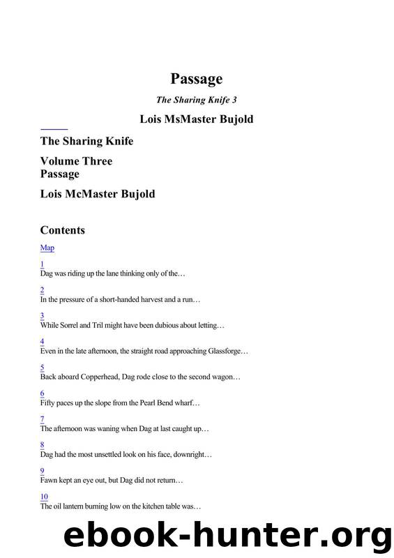 Lois McMaster Bujold - Sharing Knife 03 by Passage