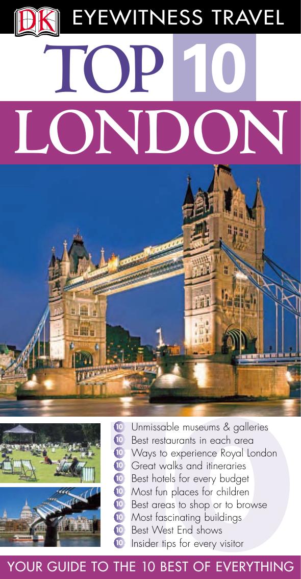 London (DK Eyewitness Top 10 Travel Guide) by Unknow
