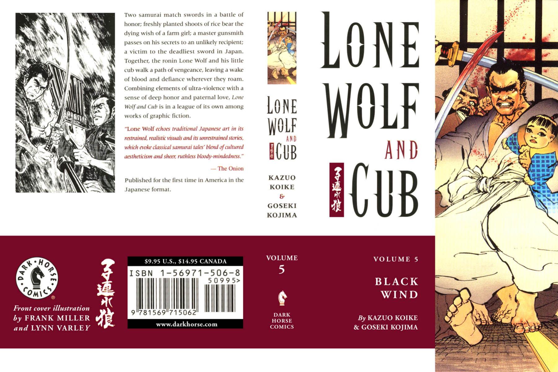 Lone Wolf and Cub 5: Black Wind by Kazuo Koike