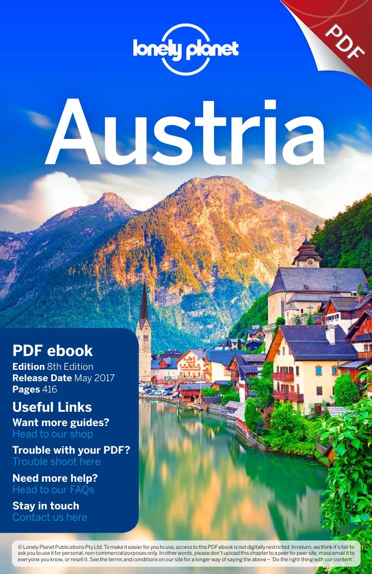 Lonely Planet Austria by Lonely Planet Marc Di Duca Kerry Christiani Catherine Le Nevez Donna Wheeler