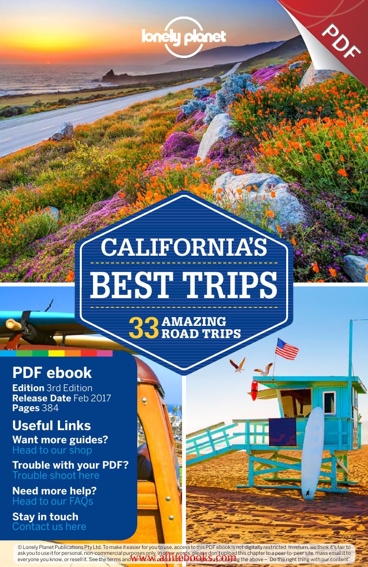Lonely Planet California's Best Trips (Travel Guide) by Unknow