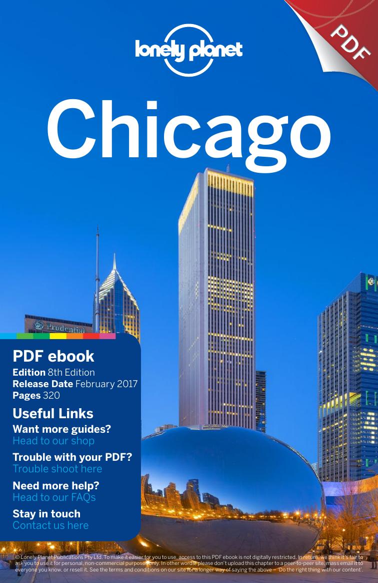 Lonely Planet Chicago by Lonely Planet Karla Zimmerman