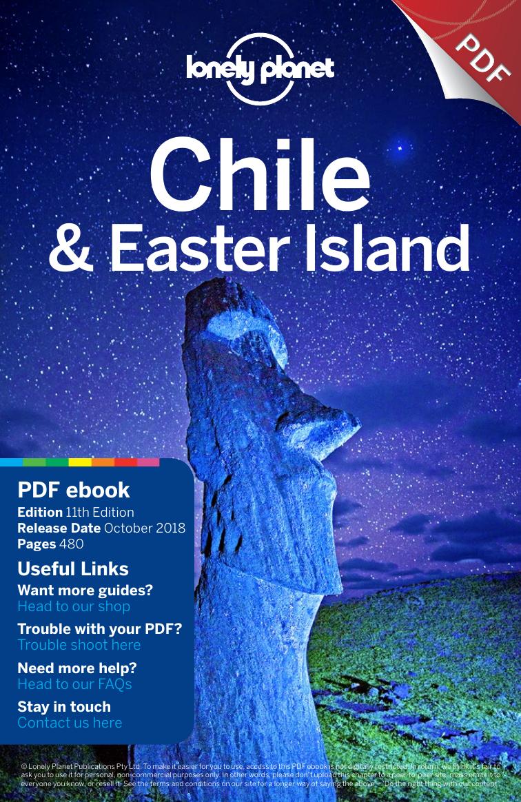 Lonely Planet Chile and Easter Island by Regis St Louis