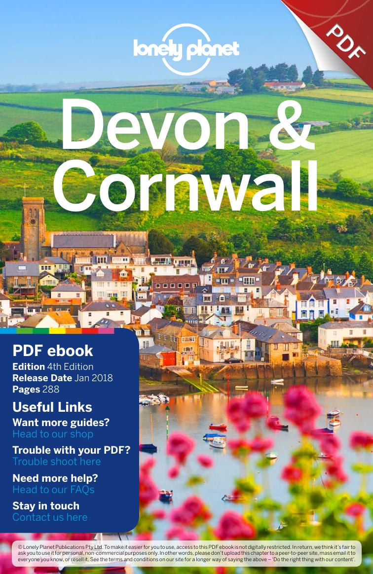 Lonely Planet Devon & Cornwall by Lonely Planet Oliver Berry Belinda Dixon