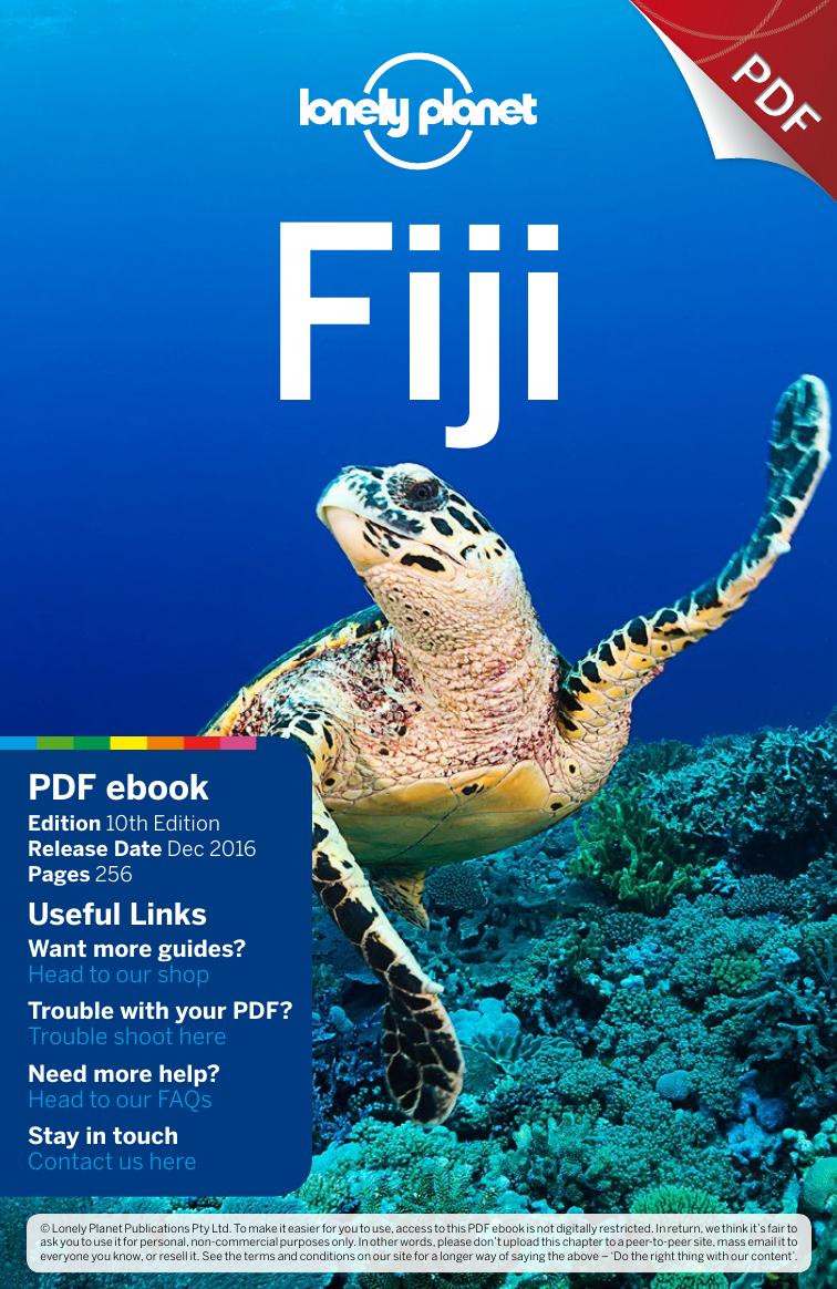 Lonely Planet Fiji by Lonely Planet Paul Clammer Tamara Sheward