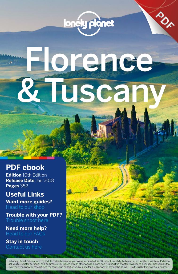 Lonely Planet Florence & Tuscany by Lonely Planet Nicola Williams Virginia Maxwell