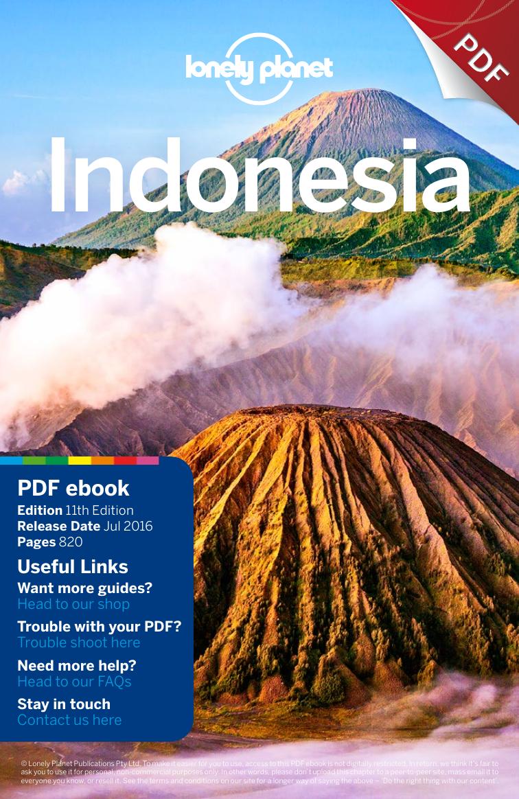 Lonely Planet Indonesia (Travel Guide) by Unknow