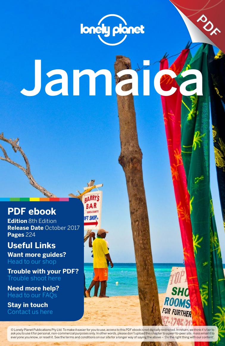 Lonely Planet Jamaica by Lonely Planet Paul Clammer Anna Kaminski