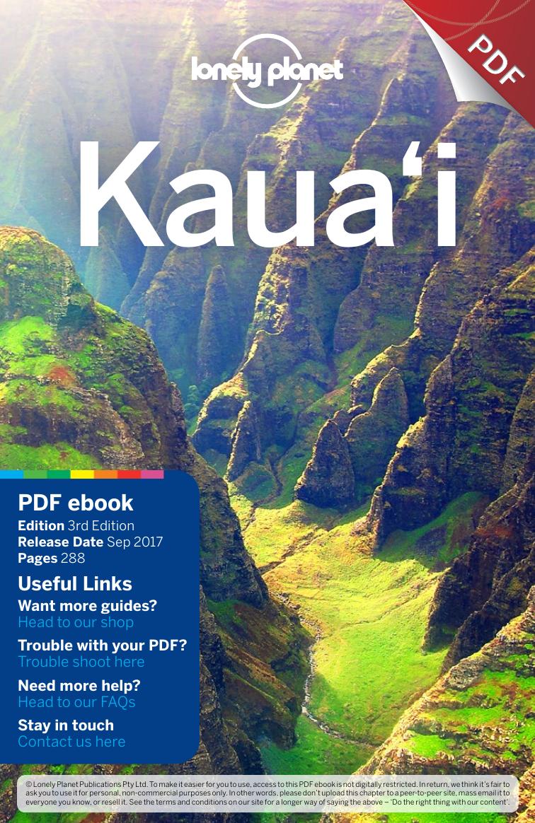 Lonely Planet Kauai (Travel Guide) by Unknow