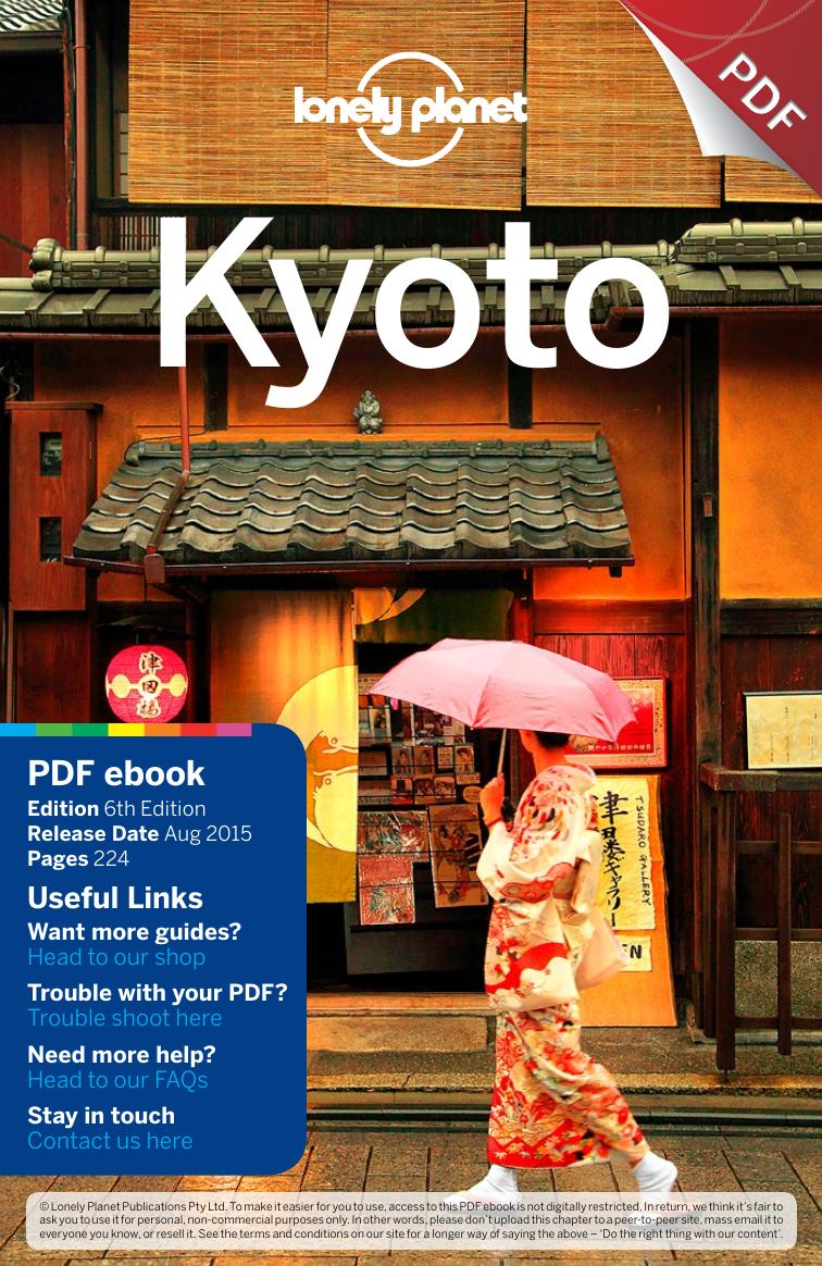 Lonely Planet Kyoto by Unknow
