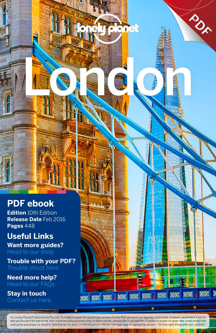 Lonely Planet London (Travel Guide) by Peter Dragicevich