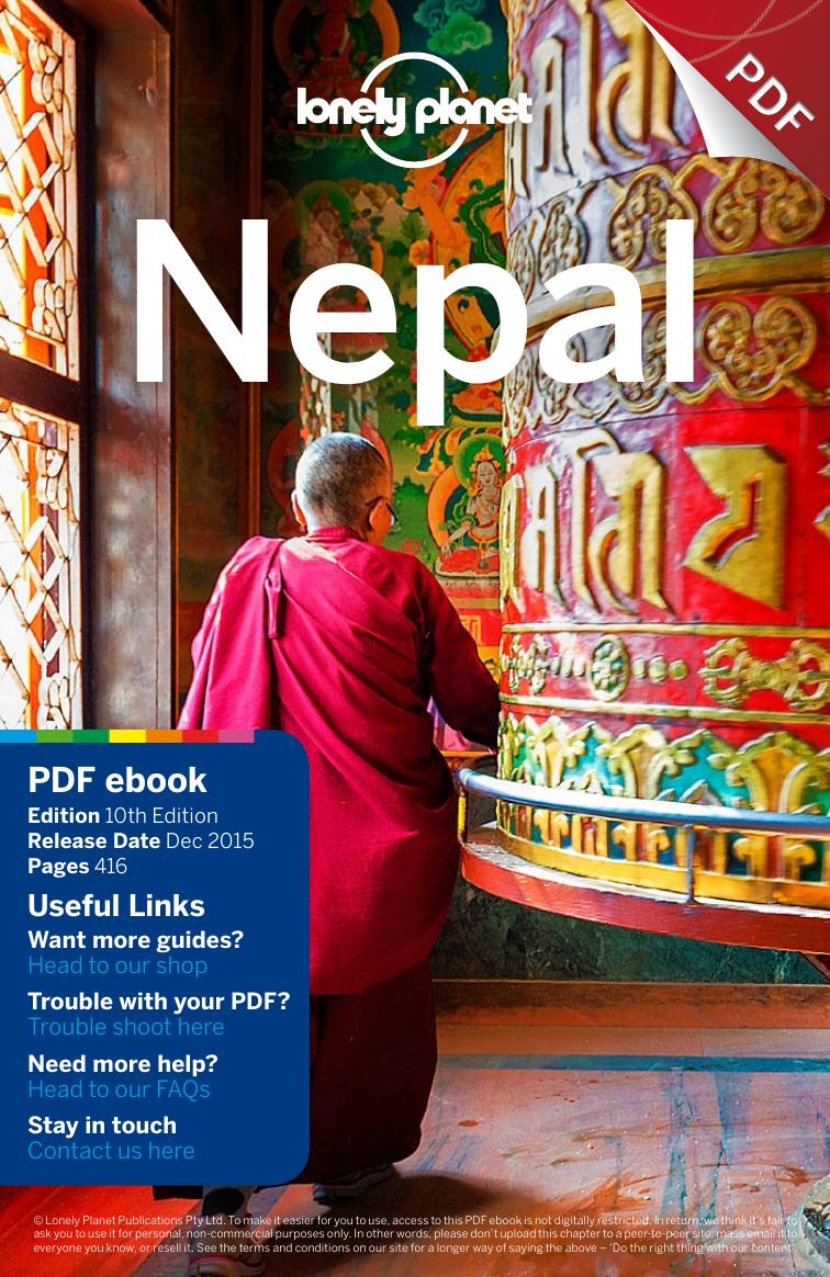 Lonely Planet Nepal by Unknow