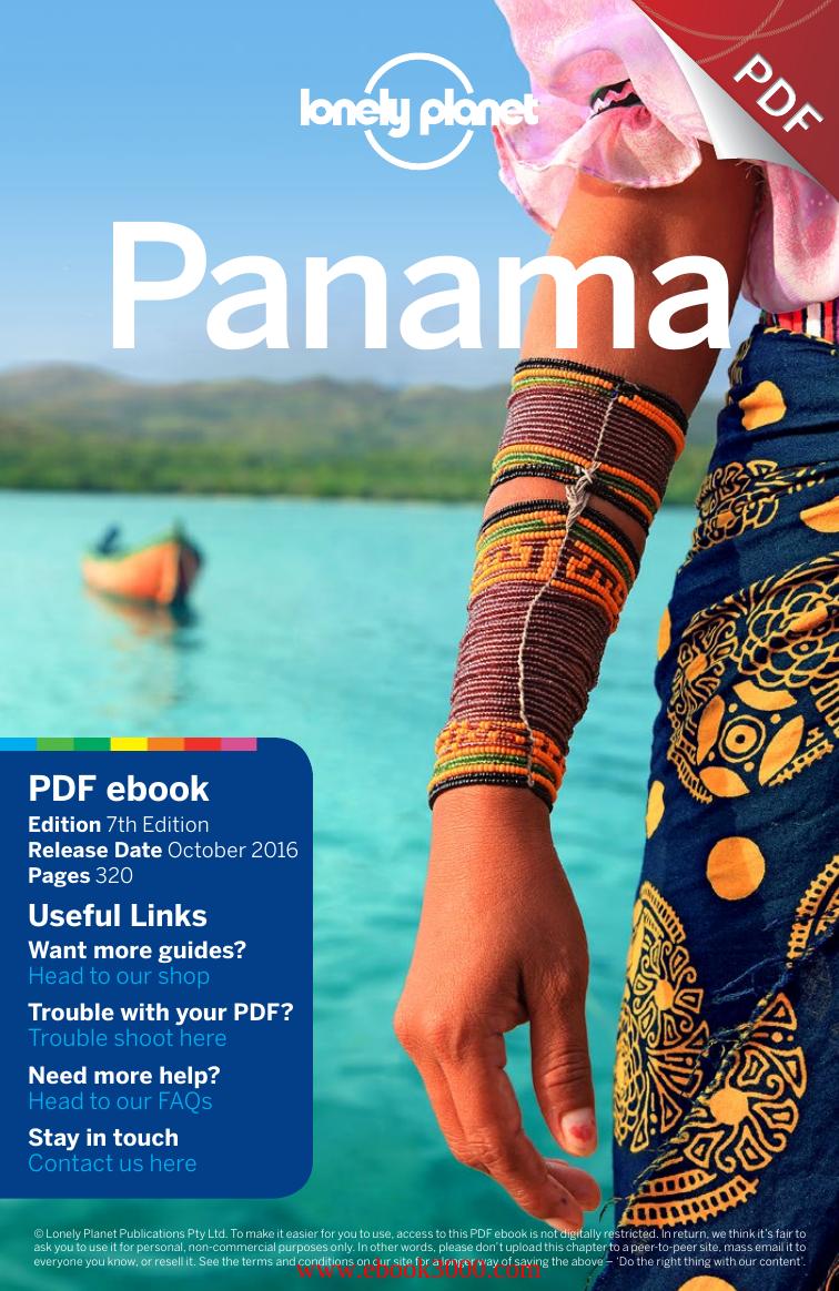 Lonely Planet Panama (Travel Guide) by Unknow
