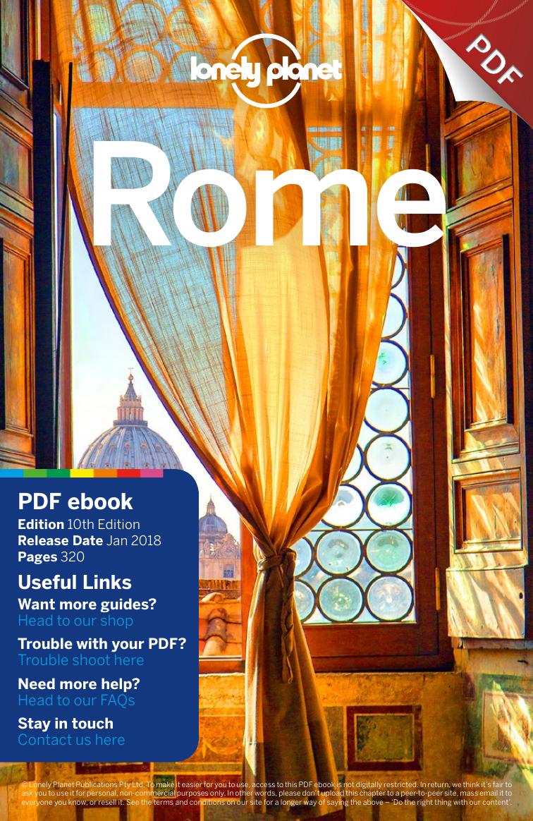 Lonely Planet Rome by Lonely Planet Duncan Garwood Nicola Williams
