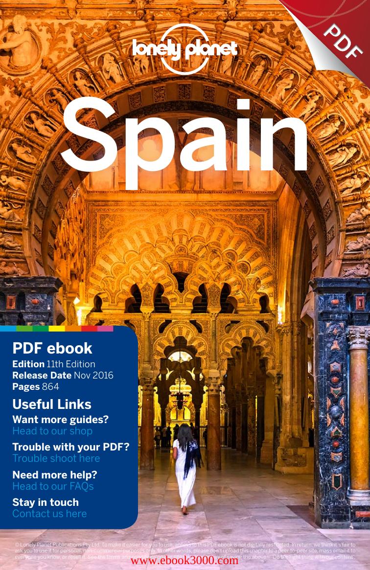 Lonely Planet Spain (Travel Guide) by Unknow