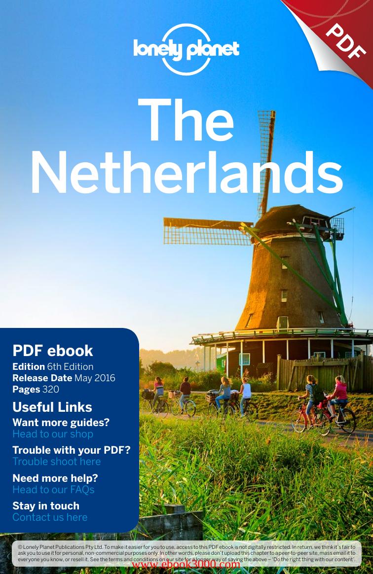 Lonely Planet The Netherlands (Travel Guide) by Unknow