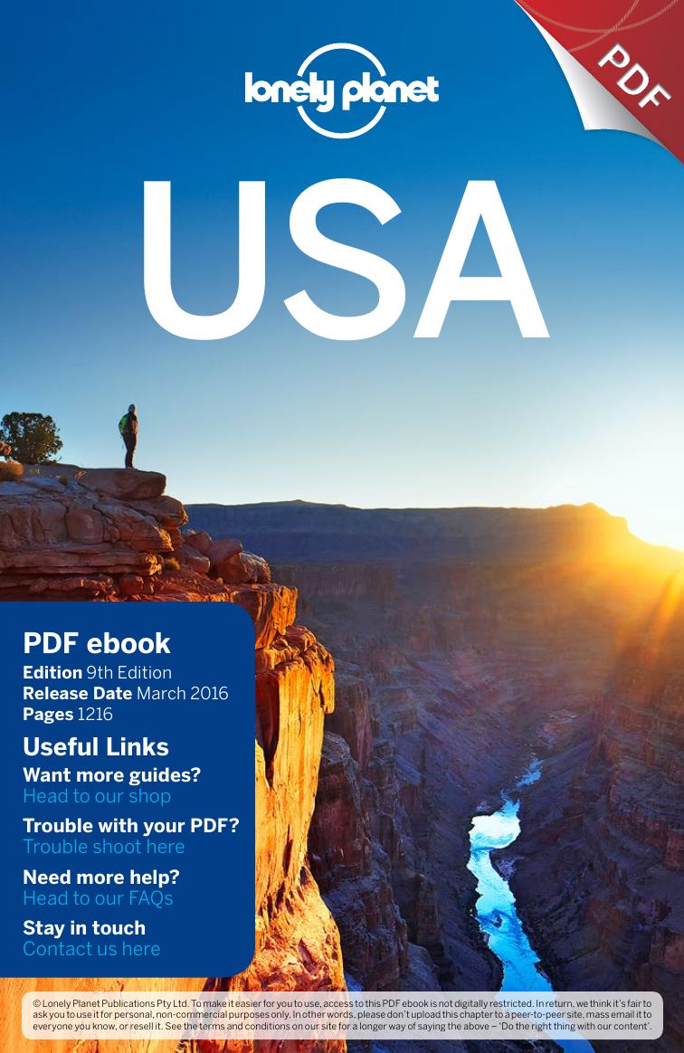 Lonely Planet USA by Unknow