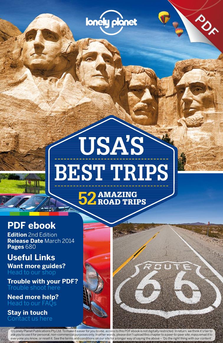 Lonely Planet USA's Best Trips by Unknow