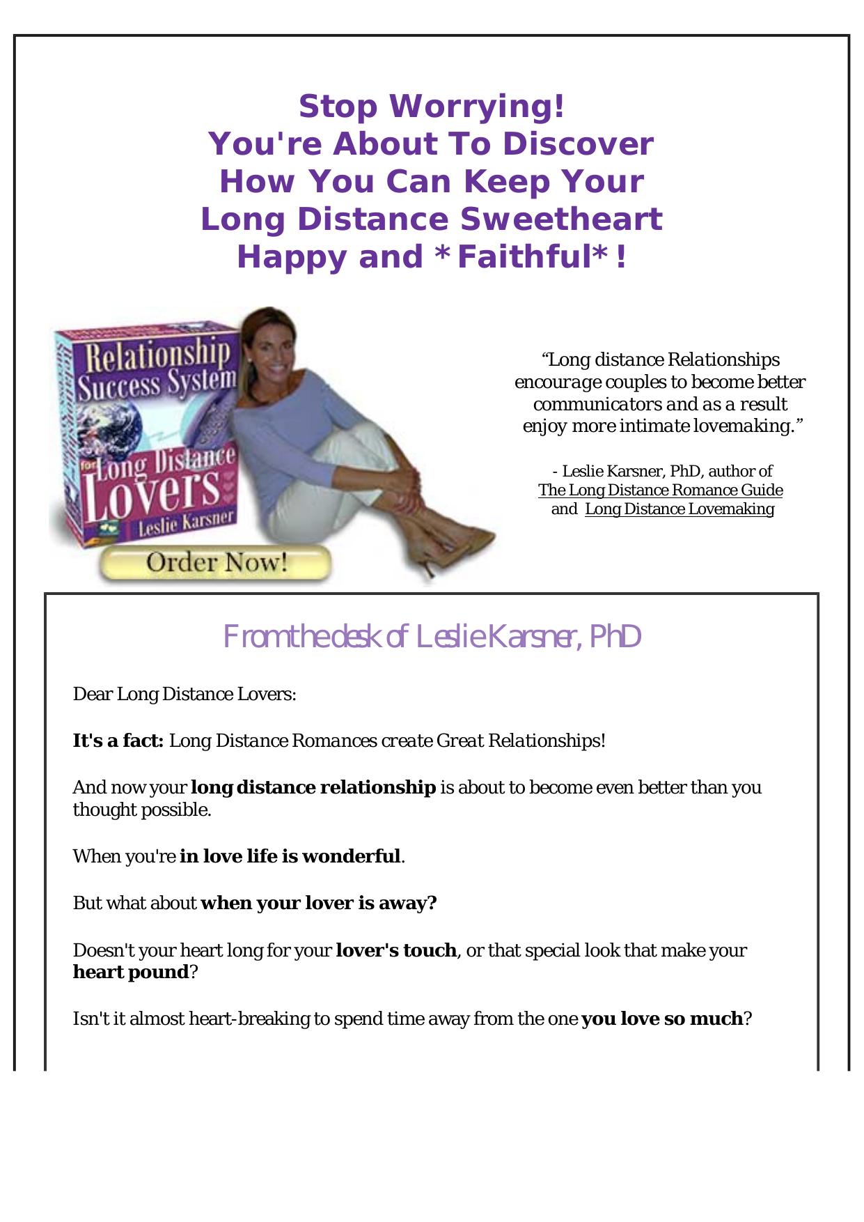 Long Distance Relationships. by Best of Kuszter's Collection