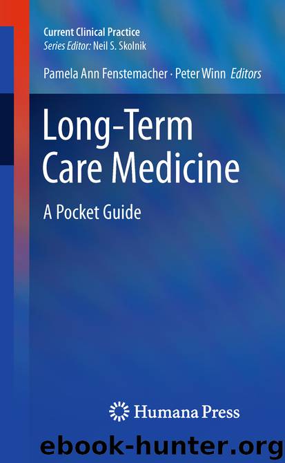Long-Term Care Medicine by Pamela Ann Fenstemacher & Peter Winn